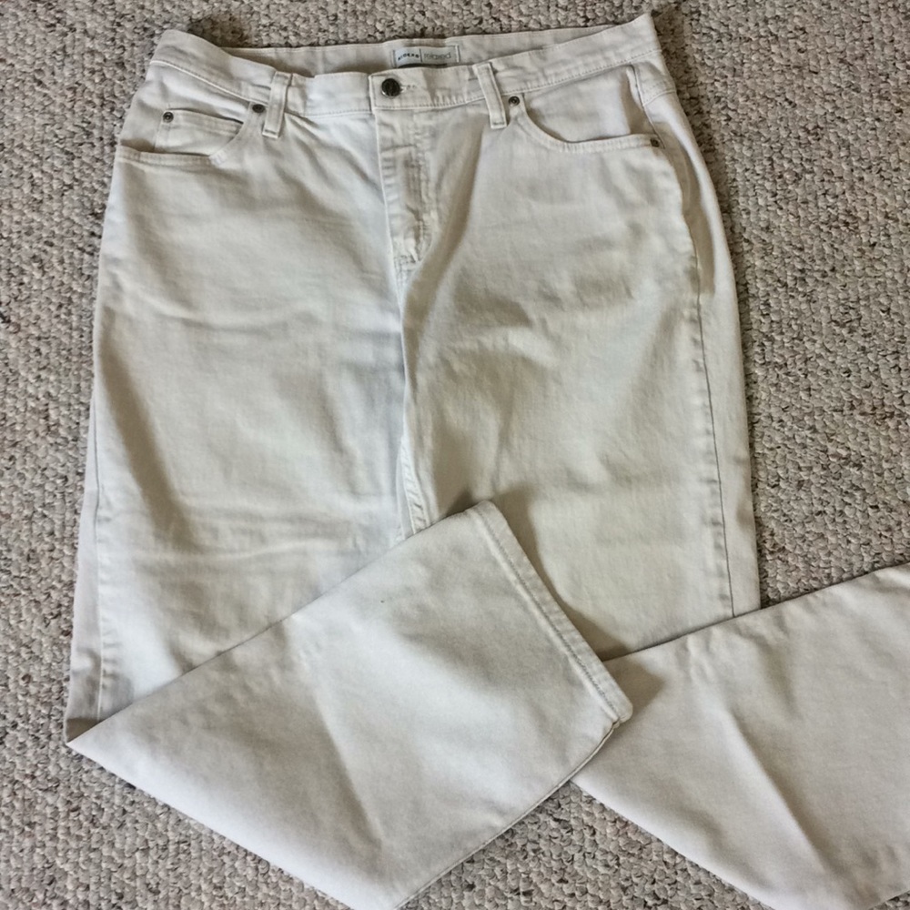 Jeans Sz 14 p tan Riders relaxed